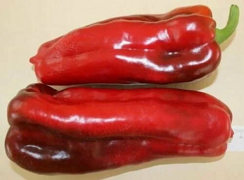 تصویر 1 از فلفل دلمه‌ ای قرمز دراز با طعم ملایم و طبیعی